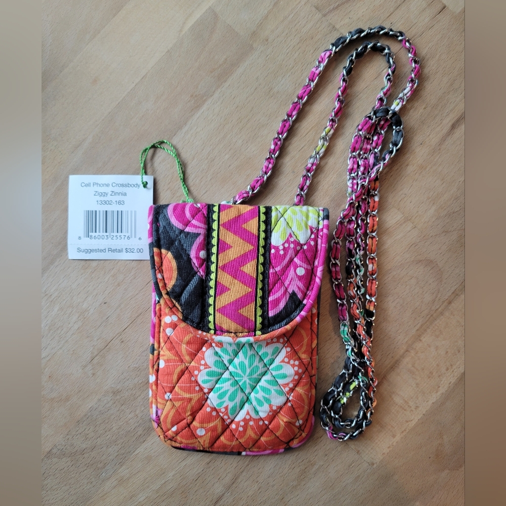 Vera BradleyZiggy Zinnia Cell Phone Crossbody Bag